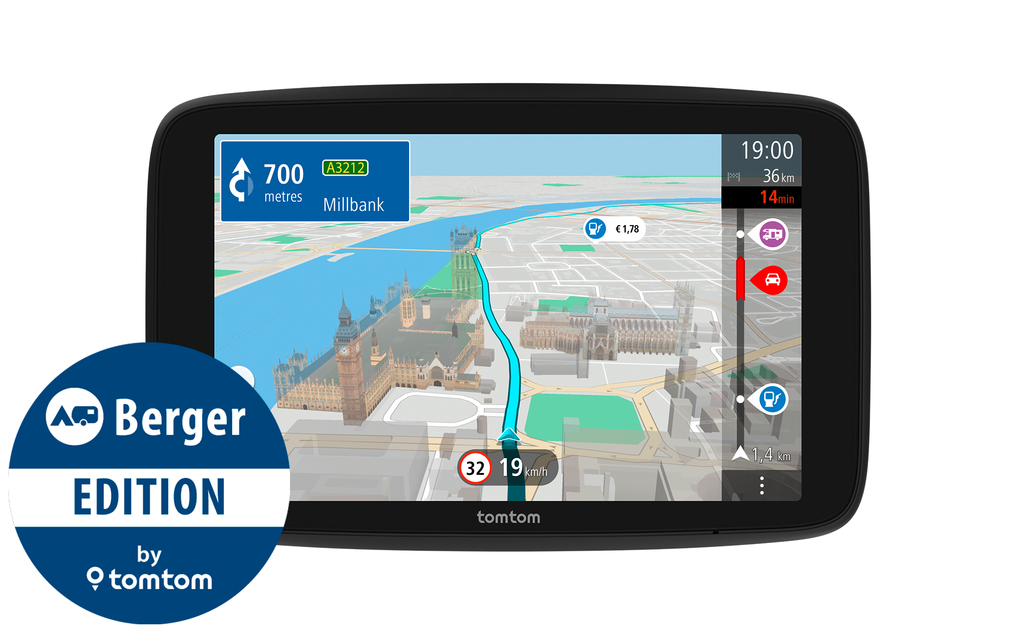 TomTom GO Camper Max Navigationssystem 7 Zoll (2. Generation)