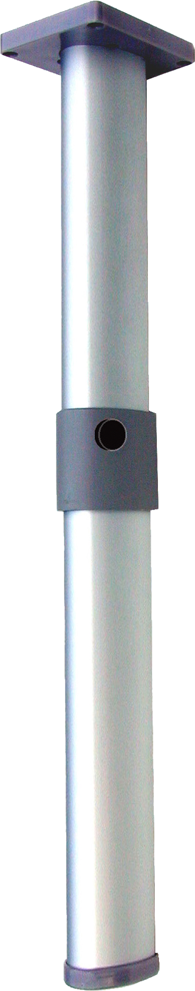 Knorz Gelenktischfuß mattsilber Gelenk mittig 675/315 mm - Tischgestelle & Tischbeine