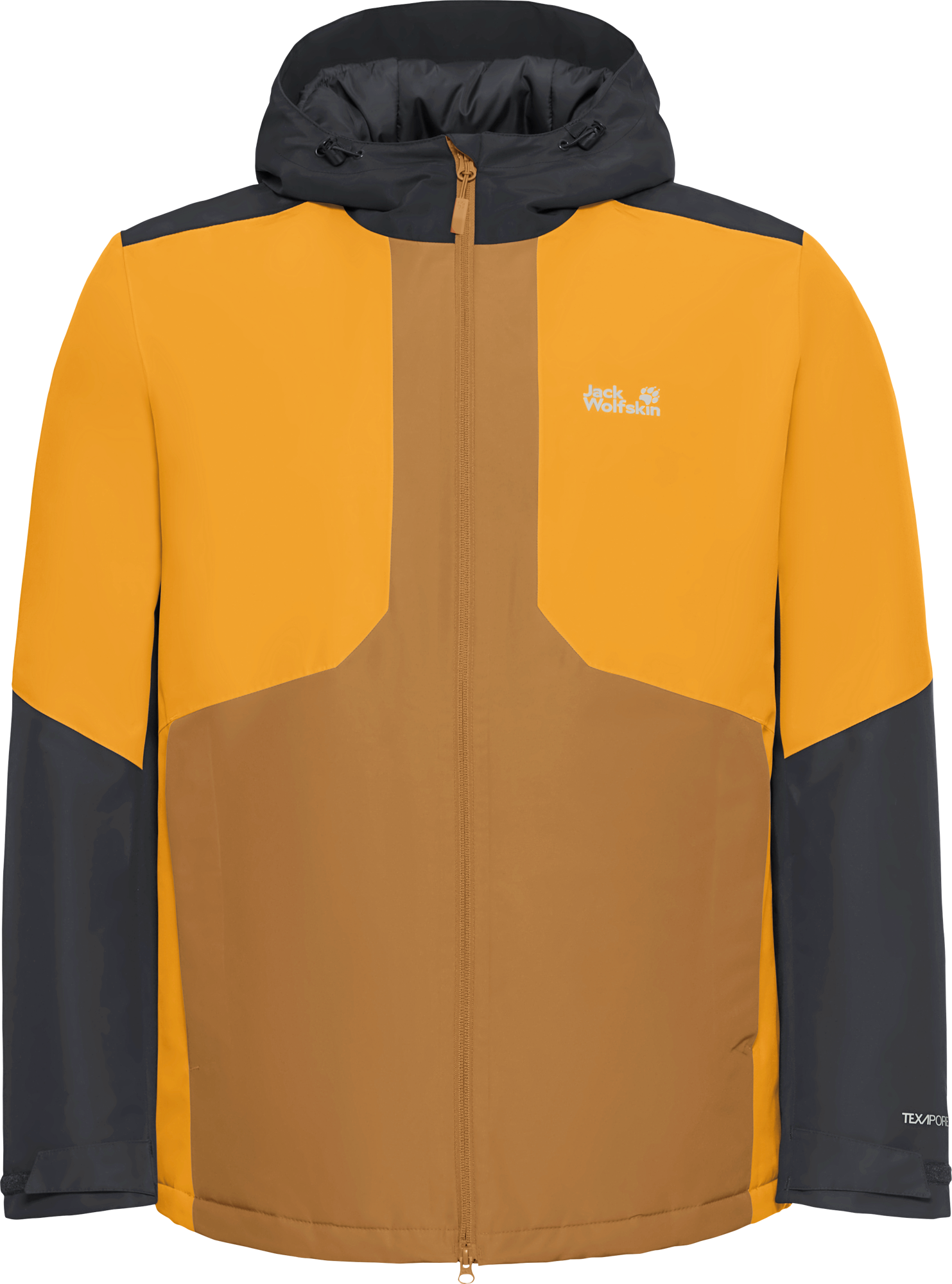 Jack Wolfskin Stonetrail 2L INS Herren Wanderjacke orange L - Herrenjacken