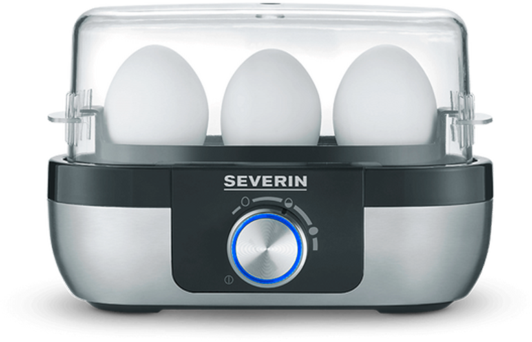 Severin EK 3163 Eierkocher mit Kochzeitüberwachung 270 W