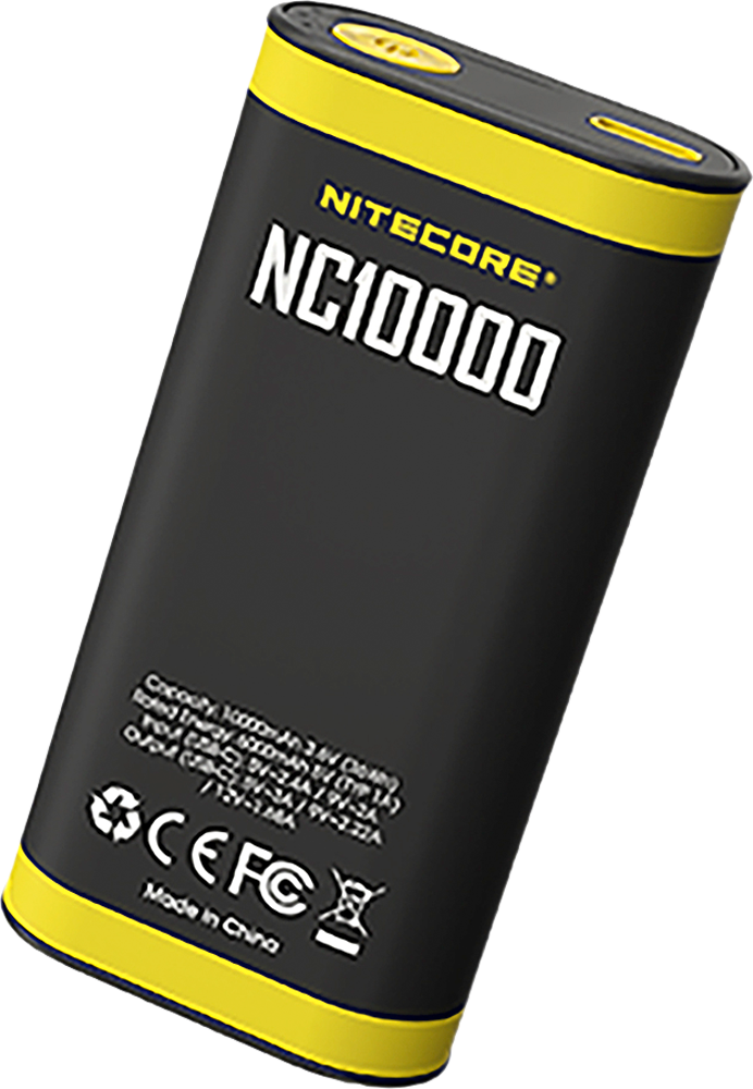 Nitecore Powerbank NC 10000 mAh mit LED Licht