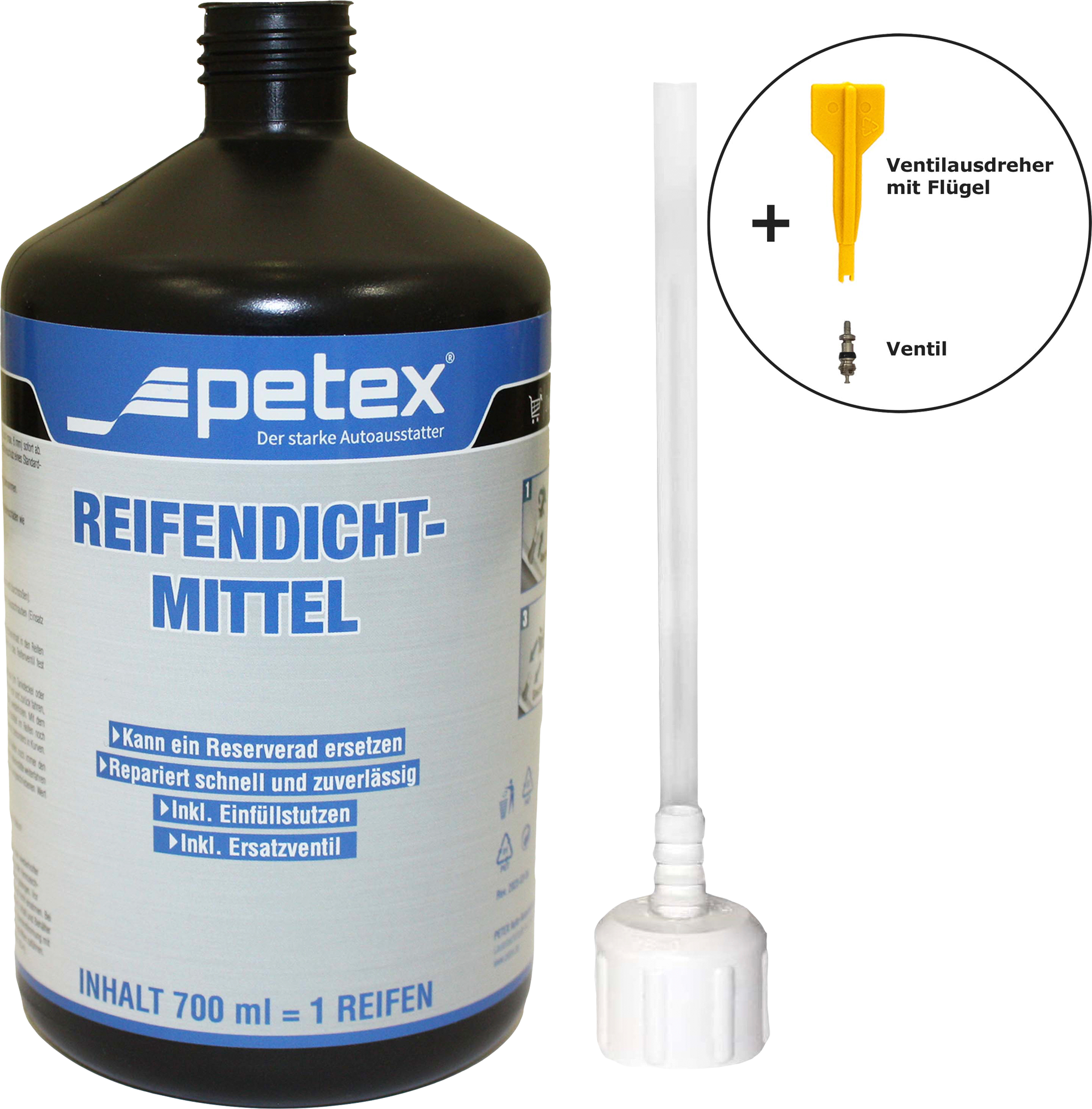 Petex Reifendichtmittel 700 ml - Klebstoffe & Dichtmittel