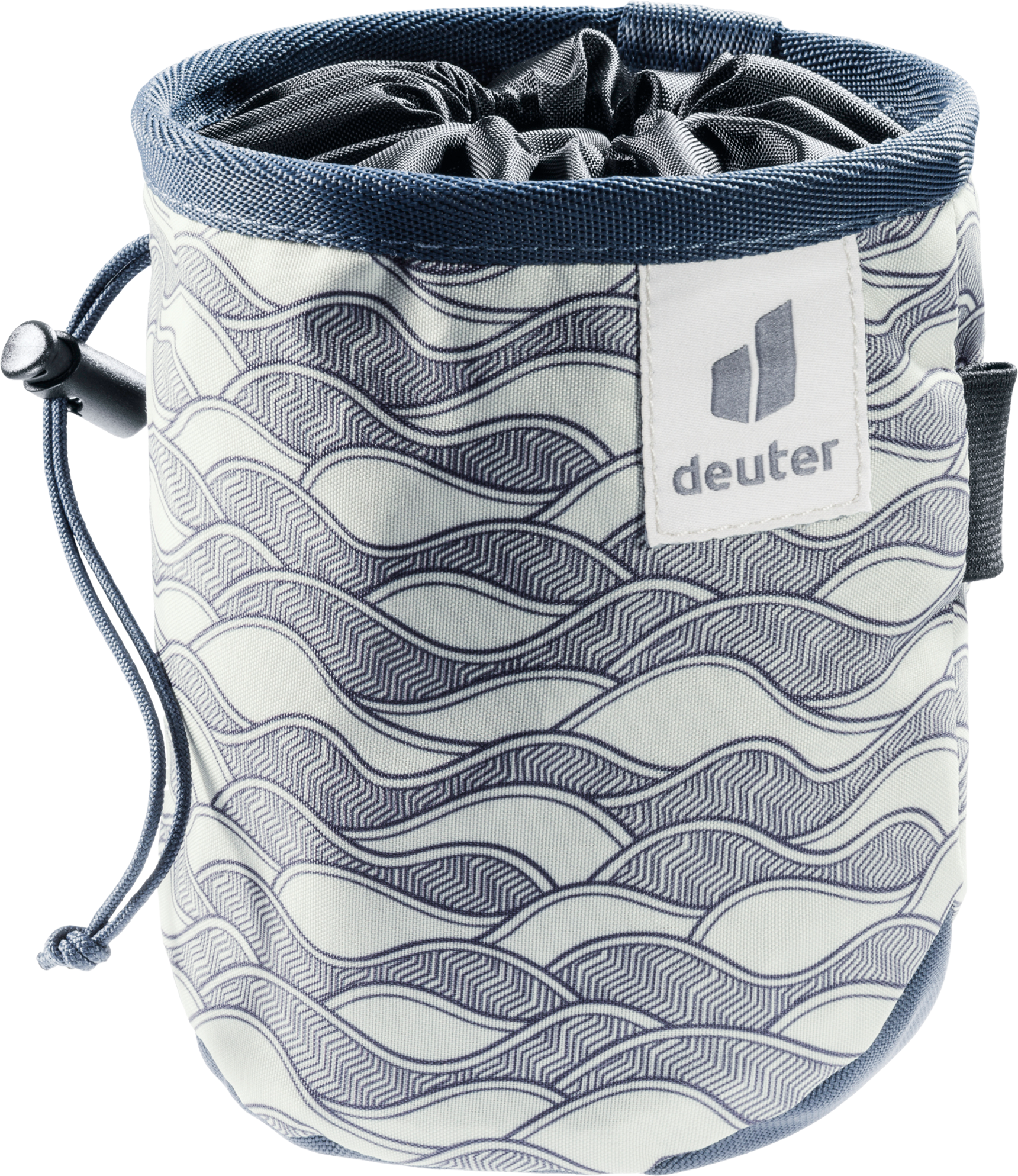 Deuter Gravity Chalk Bag I Klettertasche 0,8 Liter bone waves marine