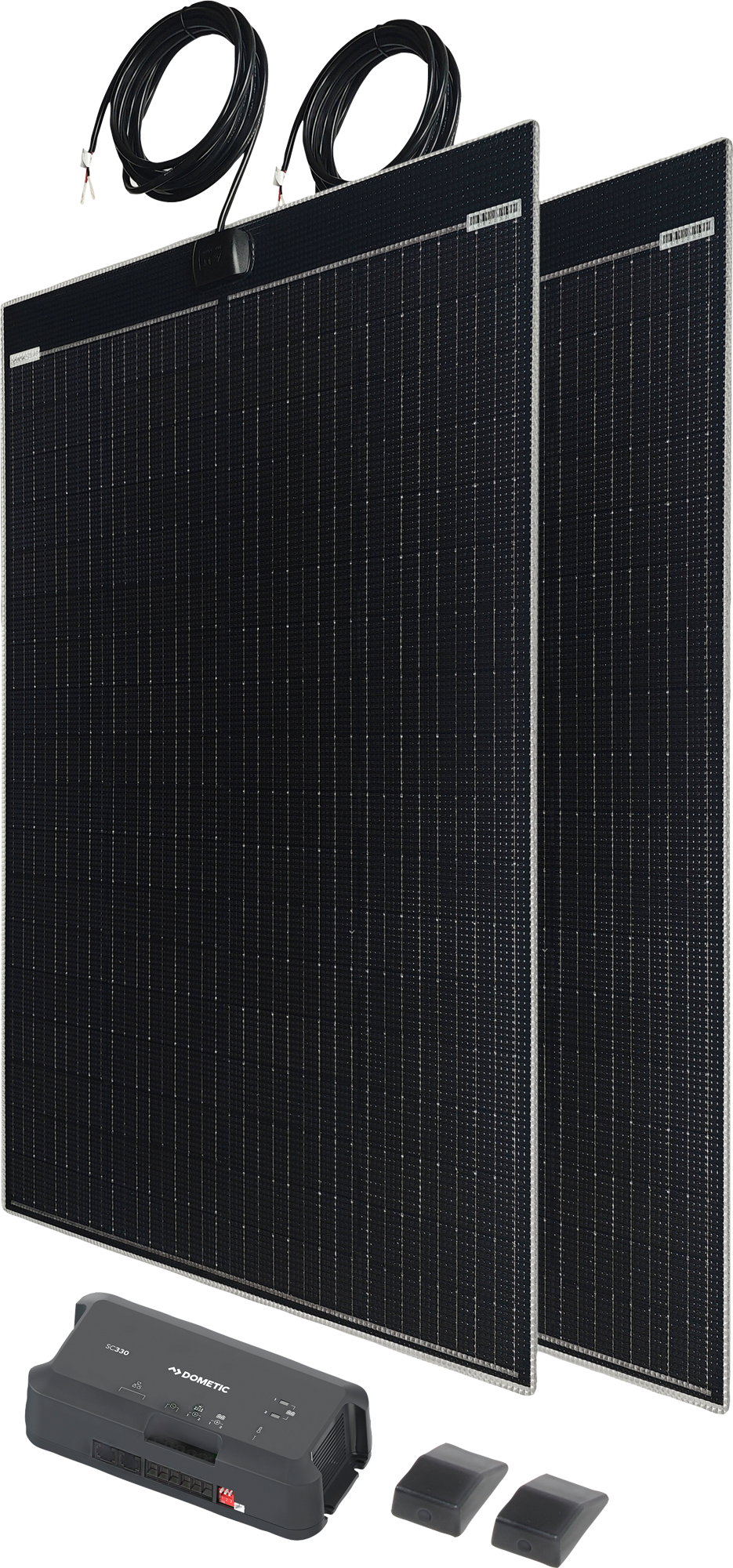 Dometic Solarkomplettsystem Light & Flat schwarz 260 W Modulanzahl 2 - Solar-Komplettsets