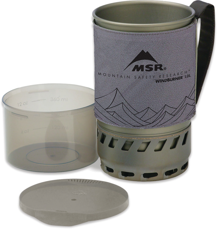 MSR WindBurner Personal Accessory Pot Campingtopf mit Wärmetauscher 1,0