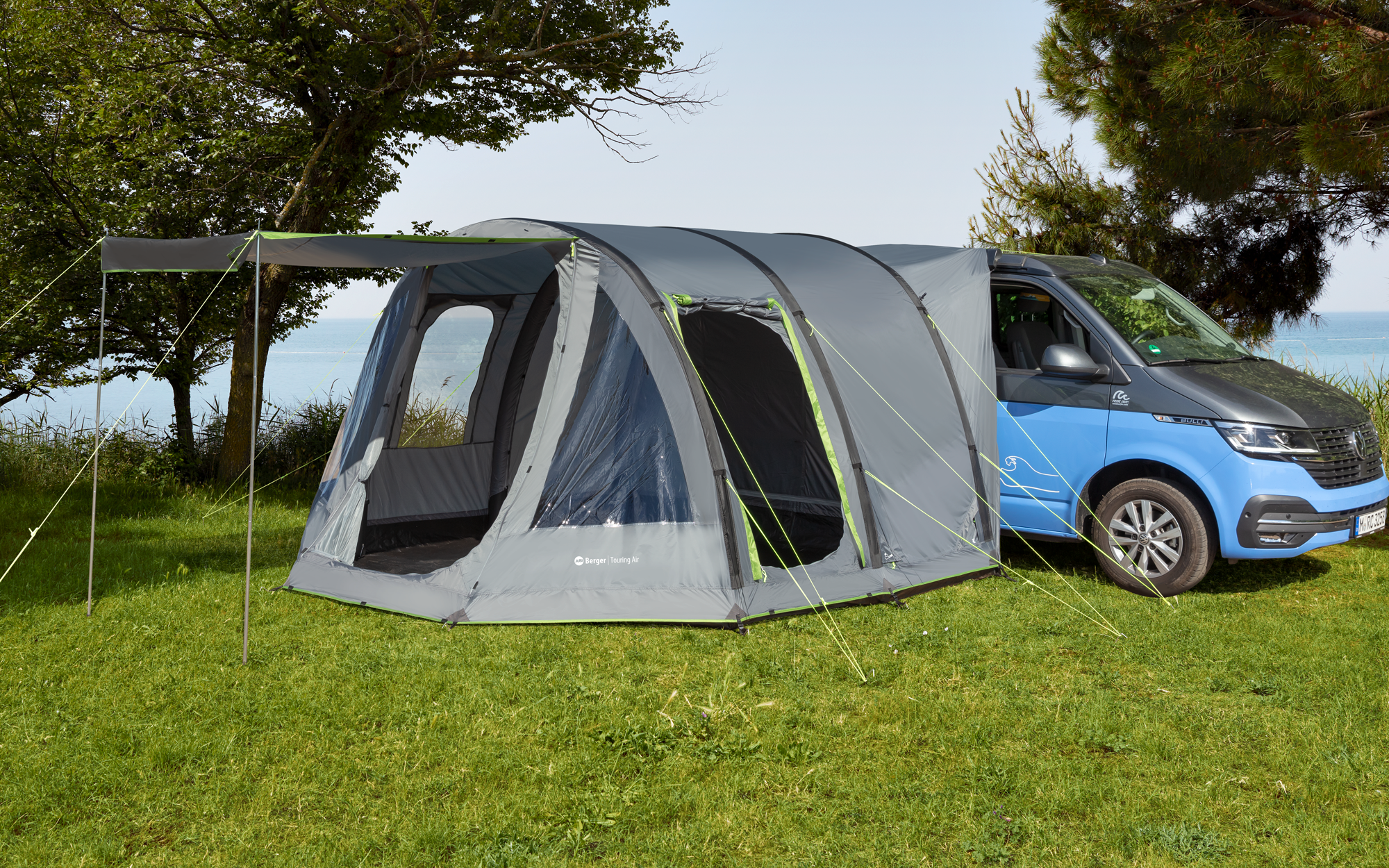 Berger Touring Air aufblasbares freistehendes Busvorzelt