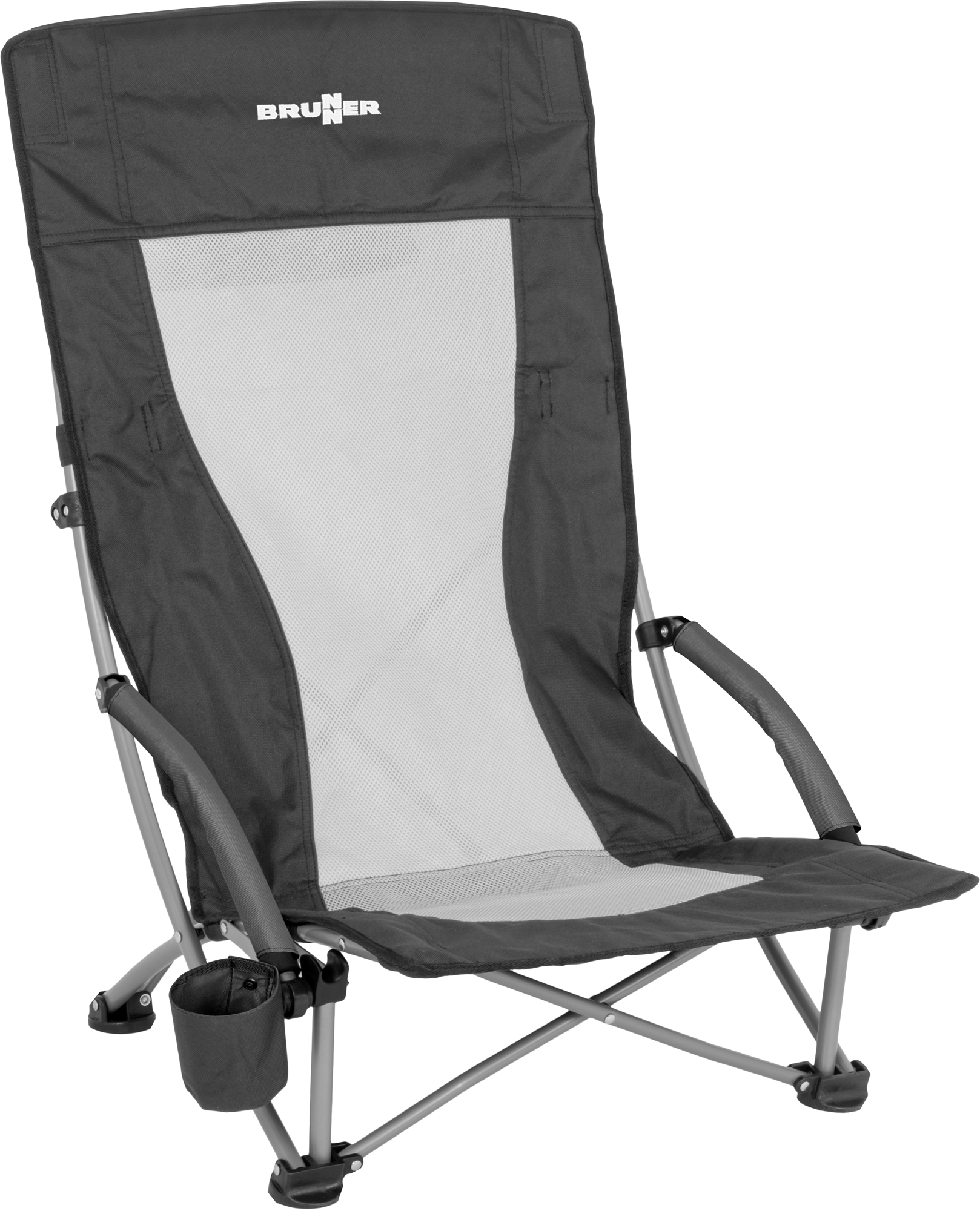 Brunner Cuba Highback Strandstuhl 59 x 76,5 x 42 / 85 cm