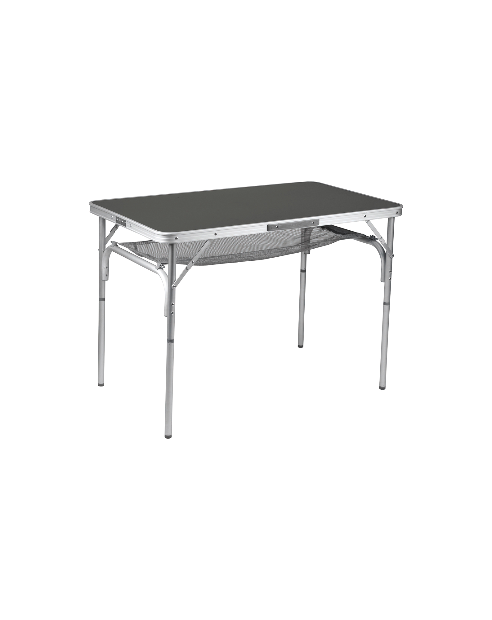 Bo-Camp Alu Campingtisch Grau 2 Stufen 100 x 60 cm - Klapptische