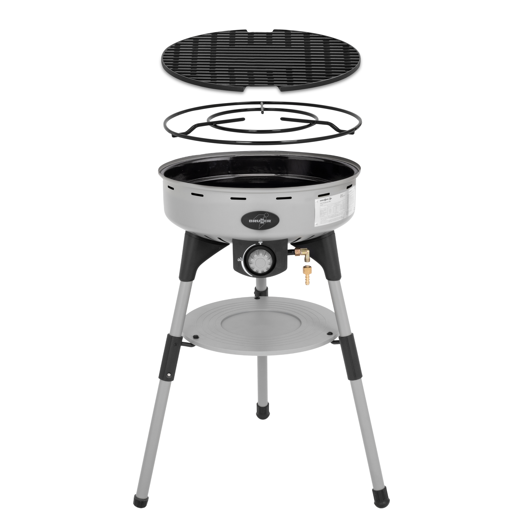 Brunner BBQruiser HT Classic Grid Gasgrill tragbar