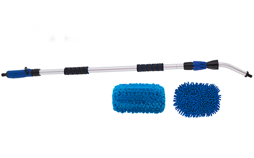Berger Waschbürstenstiel mit Teleskopstange-Set, 3-tlg. 130 - 180