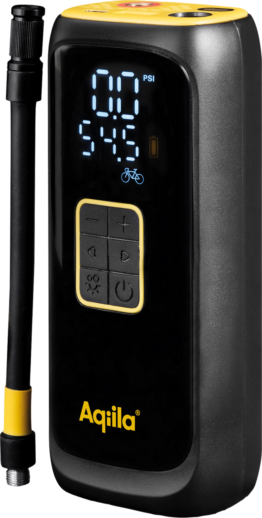 Aqiila Airbird C4 tragbarer Kompressor Luftpumpe integriert mit Powerbank und LED-Taschenlampe 4000 mAh