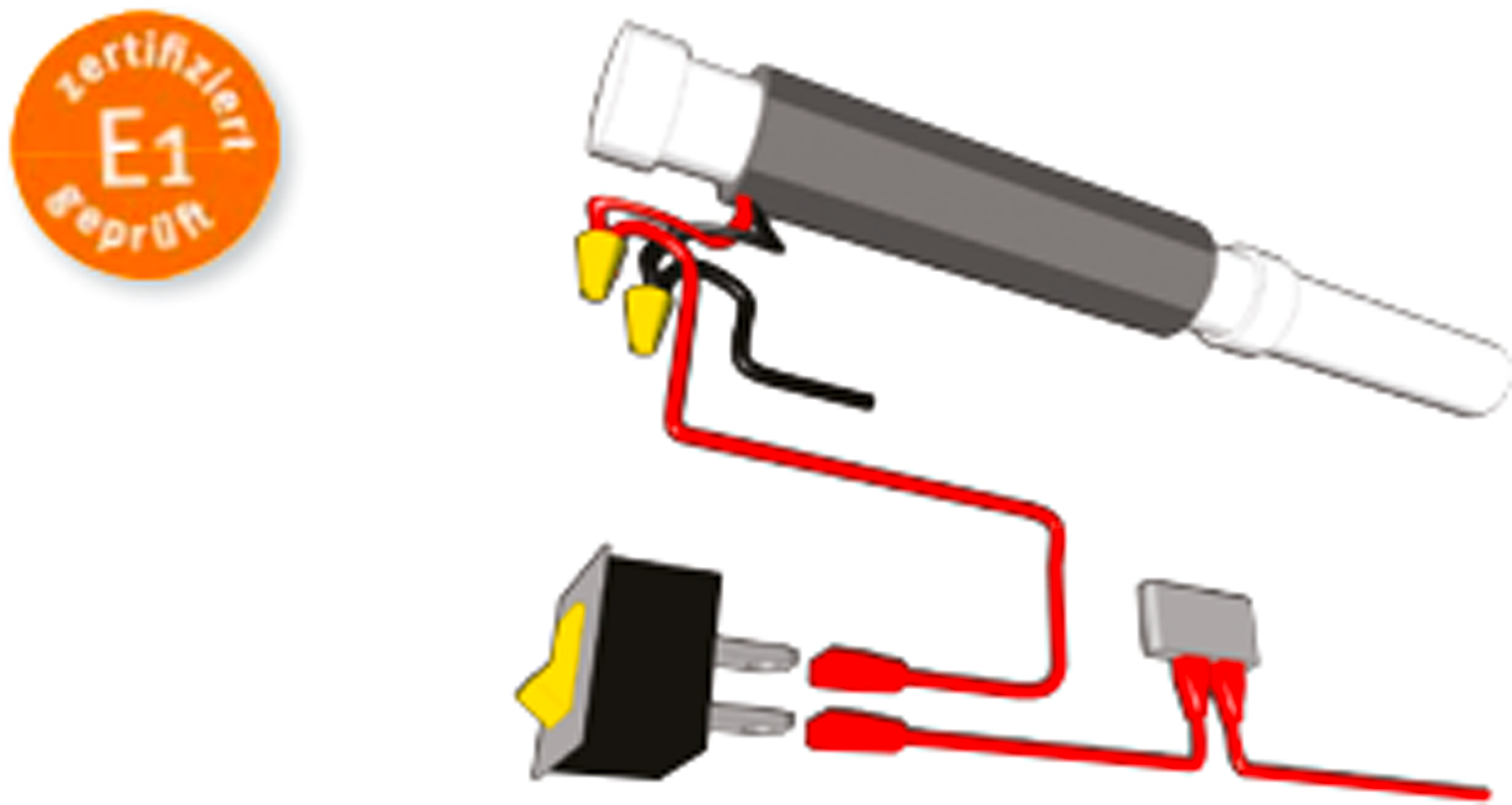 Lilie Ultraheat Rohrheizung 12 Volt Rohrheizung 40