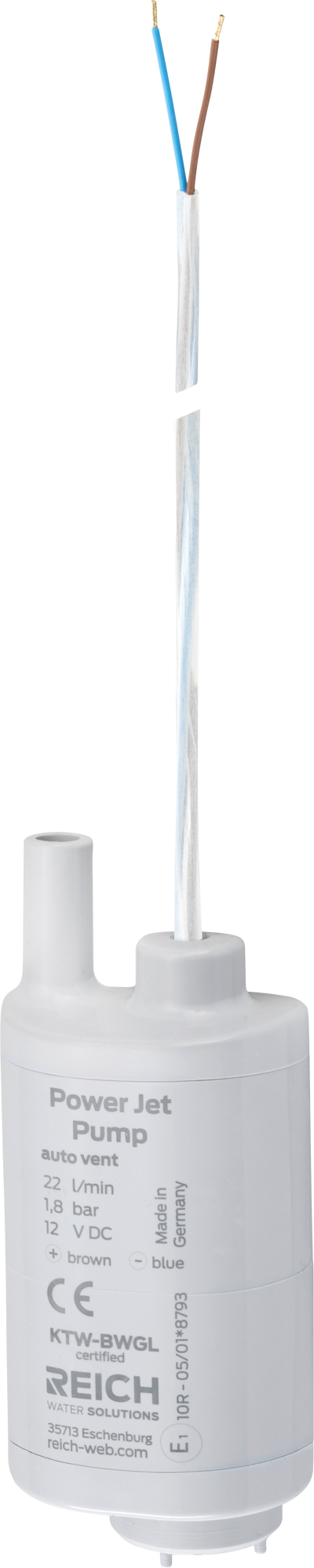 Reich Power Jet Tauchpumpe 12V 1,8 bar 22