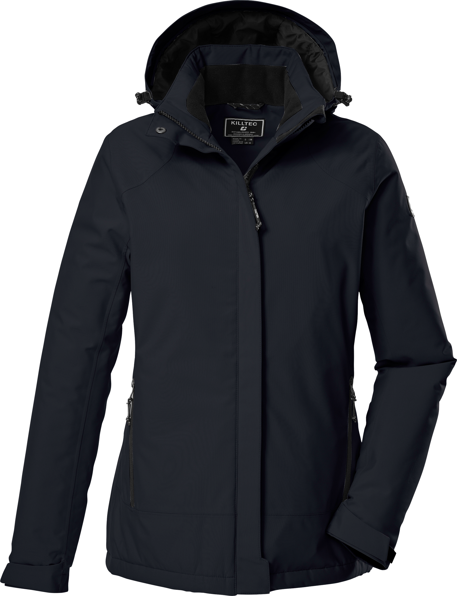 Killtec KOW 250 Damen Funktionsjacke mit abzippbarer Kapuze