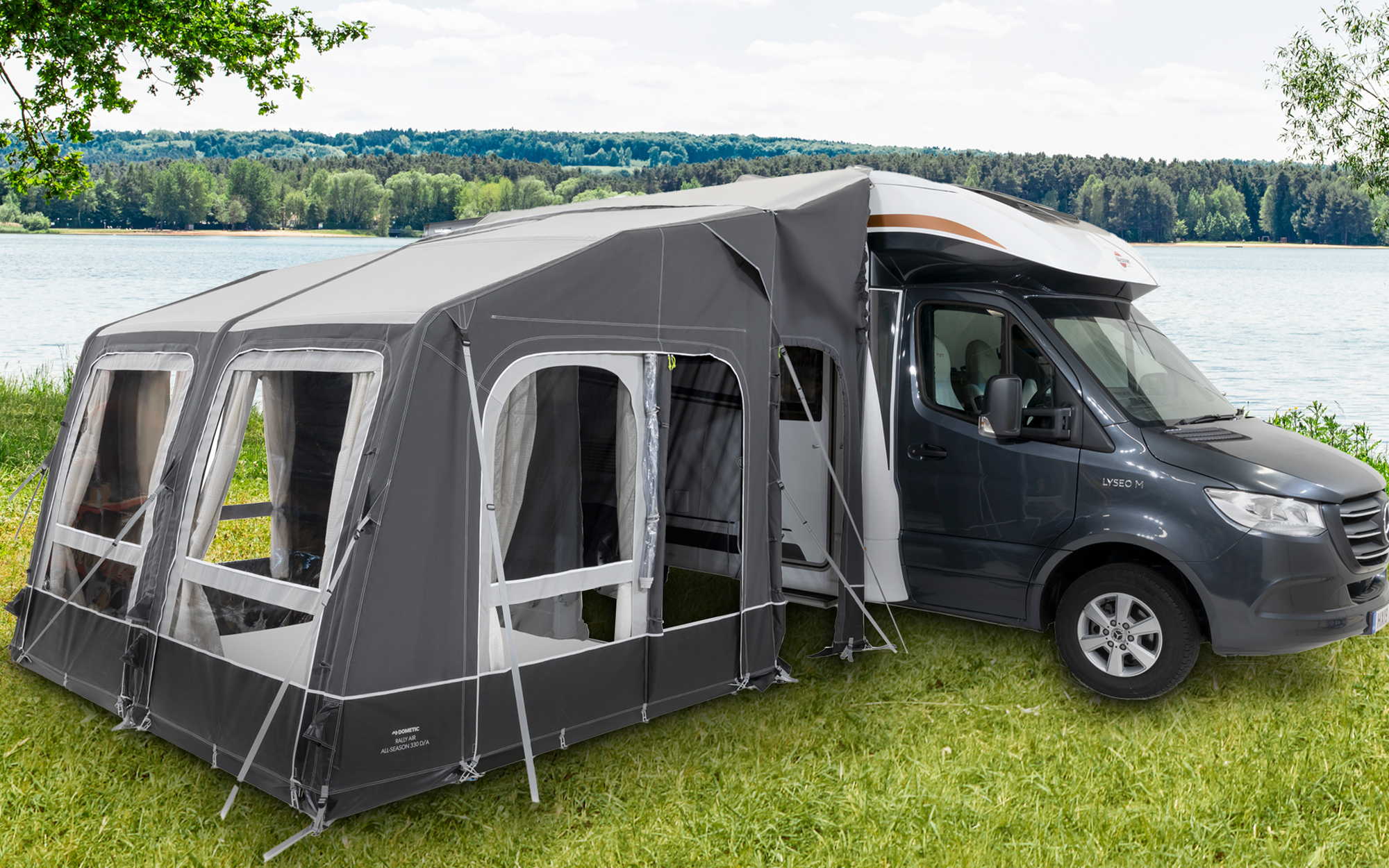 Dometic Rally Air All-Season 330 Drive-Away aufblasbares Vorzelt für Reisemobil &