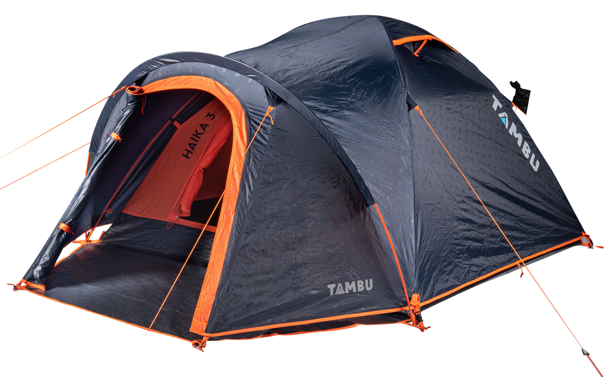 Tambu Haika Kuppelzelt für 3 Personen aus recyceltem Polyester 2.000 mm