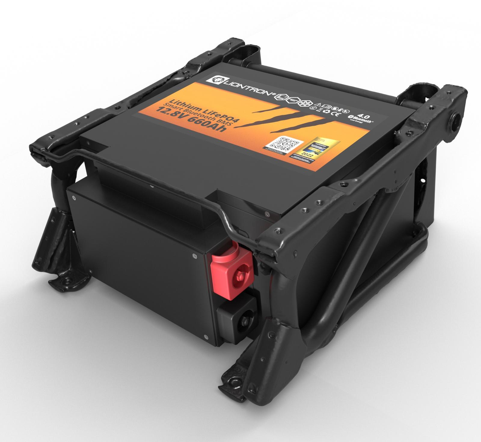Liontron 660 Ah 12,8 V LiFePO4 Untersitzbatterie mit Arctic-Heizsystem 8,45