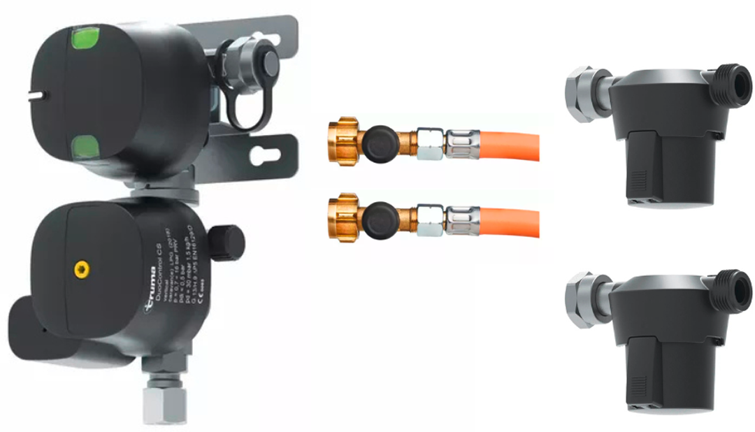 Truma Regler Set DuoControl CS vertikal - Gasdruckregler Fahrzeug