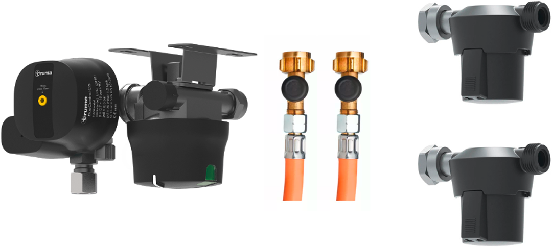 Truma Regler Set DuoControl CS horizontal - Gasdruckregler Fahrzeug
