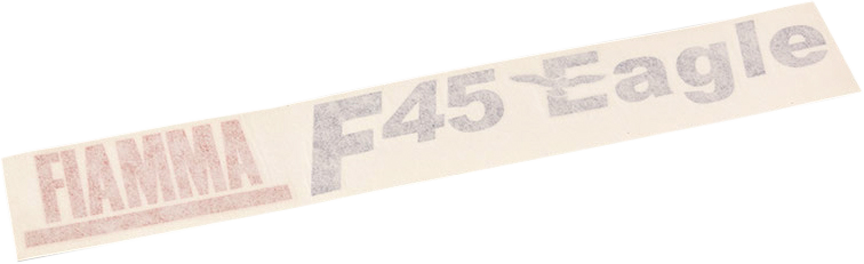 Fiamma Aufkleber für Markise F45eagle in Polar White Fiamma Ersatzteilnummer