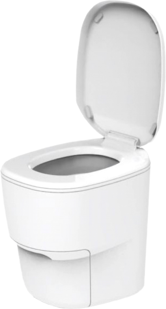 Clesana C1 mit L-Adapter Wasserlose Verschweiß-Toilette - Trockentoiletten