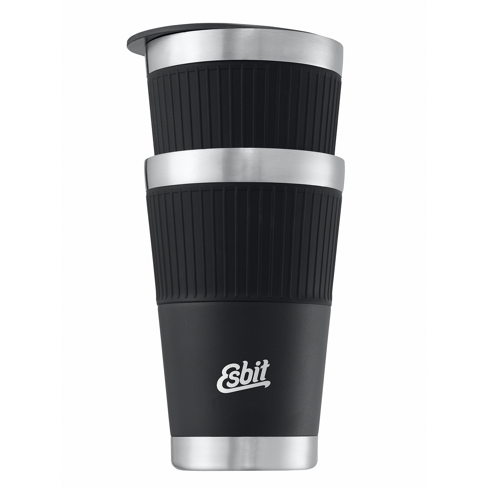 Esbit Sculptor Edelstahl Tumbler - 550ml - schwarz  - Esbit
