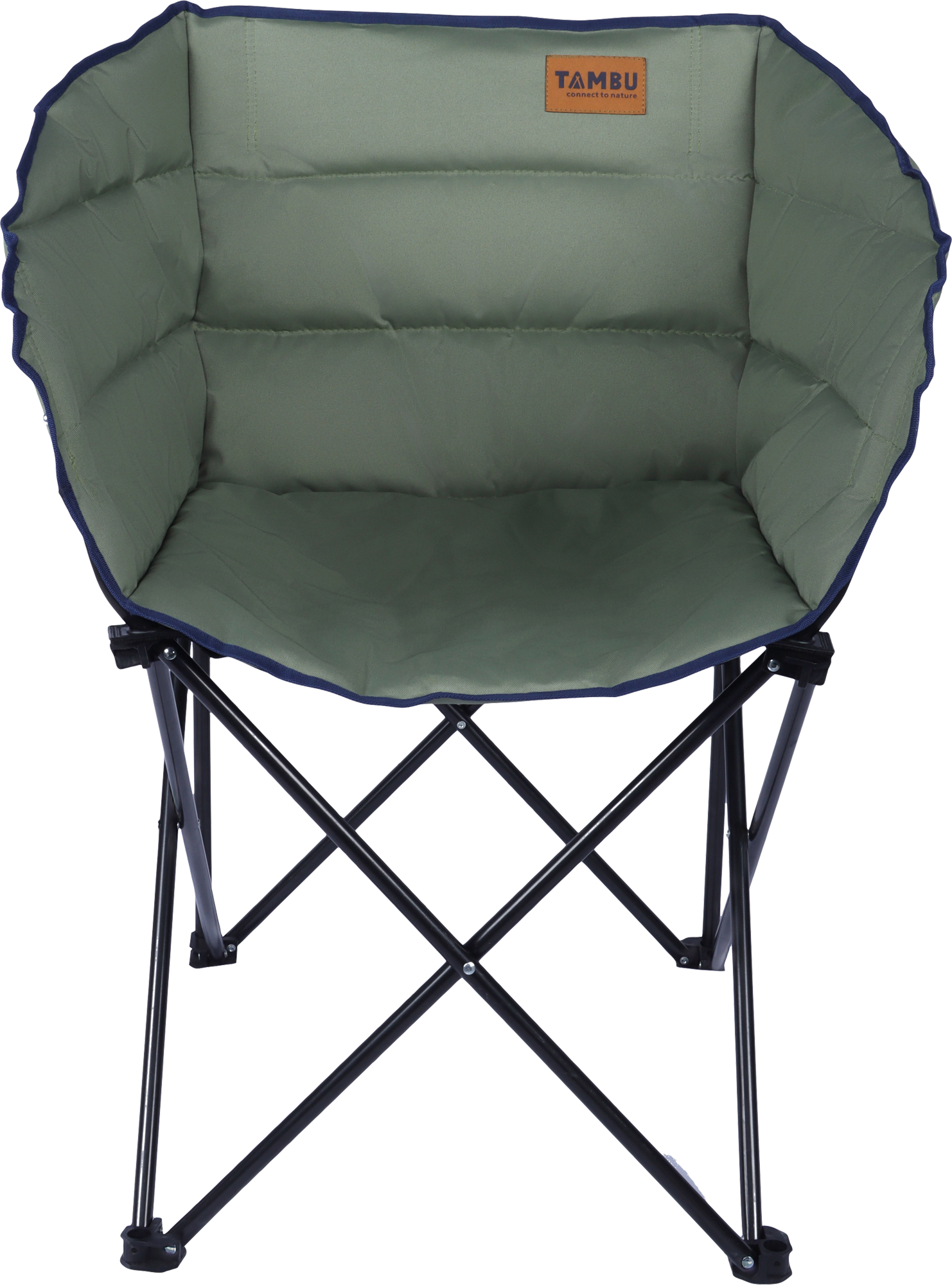 Tambu Asana Camping Faltstuhl aus recyceltem Polyester bis 120
