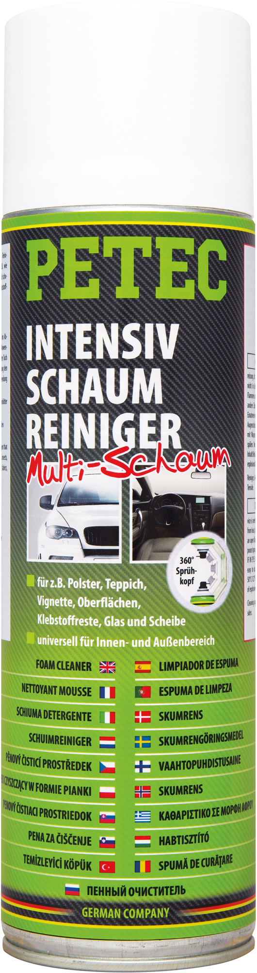 Petec Intensiv Schaumreiniger Spray 500