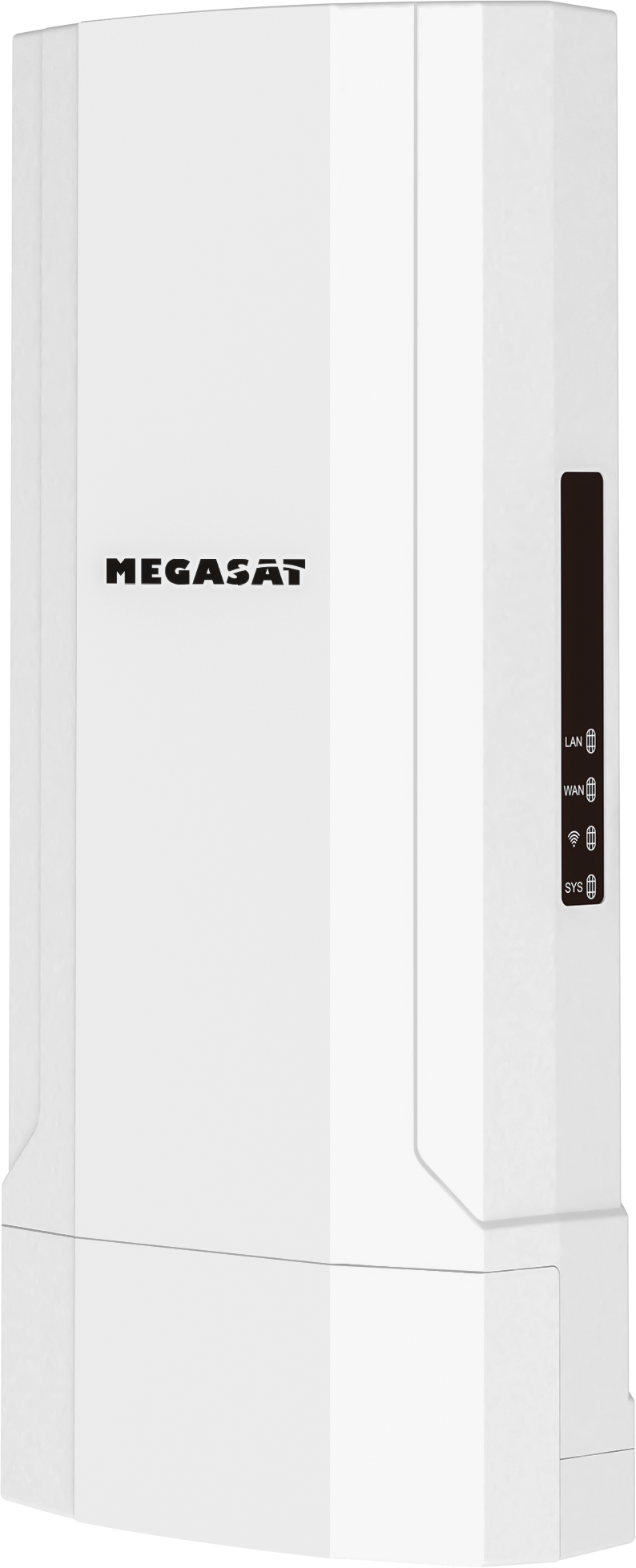 Megasat Connected WiFi-Booster System bestehend aus Außenantenne und