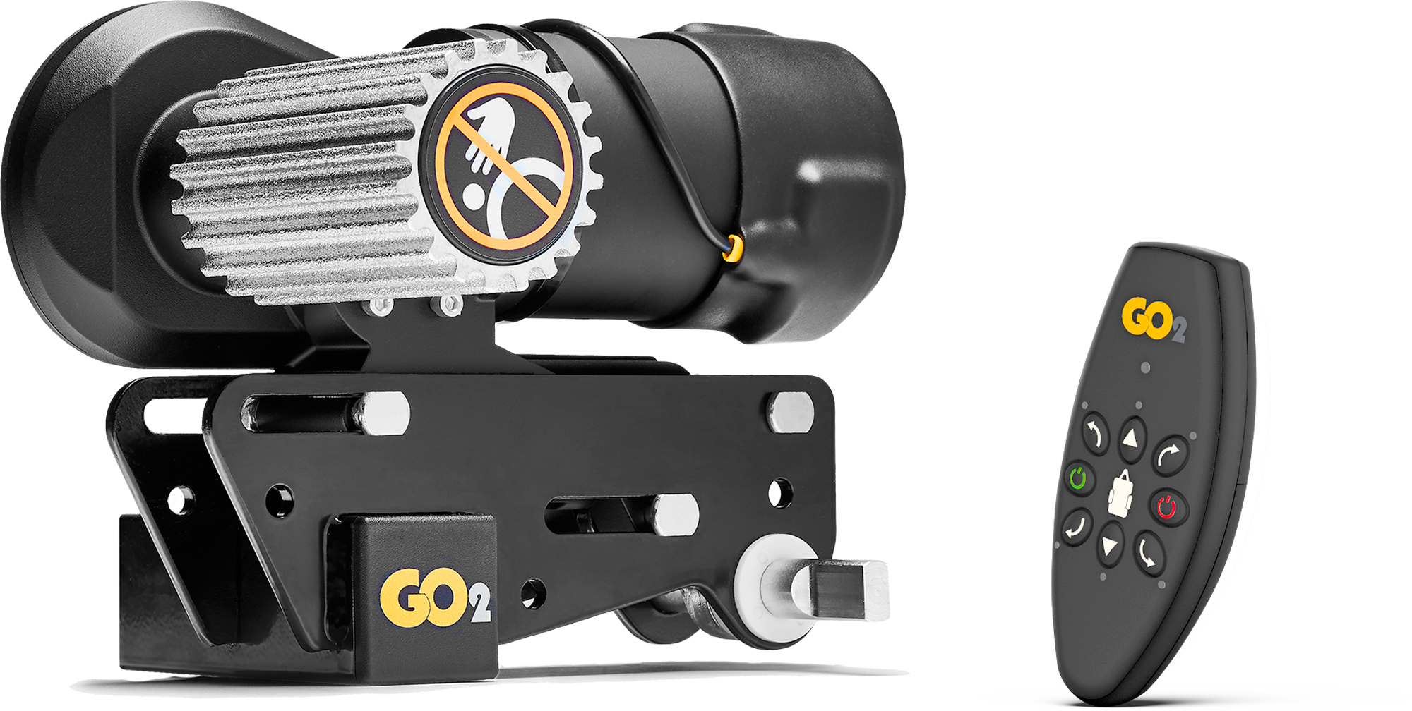 GO2 Wohnwagen-Rangierhilfe für Einachser / halbautomatisch