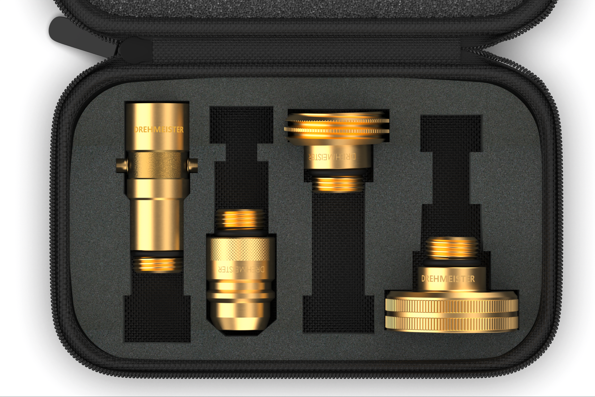 DREHMEISTER LPG Adapter Set inklusive Etui