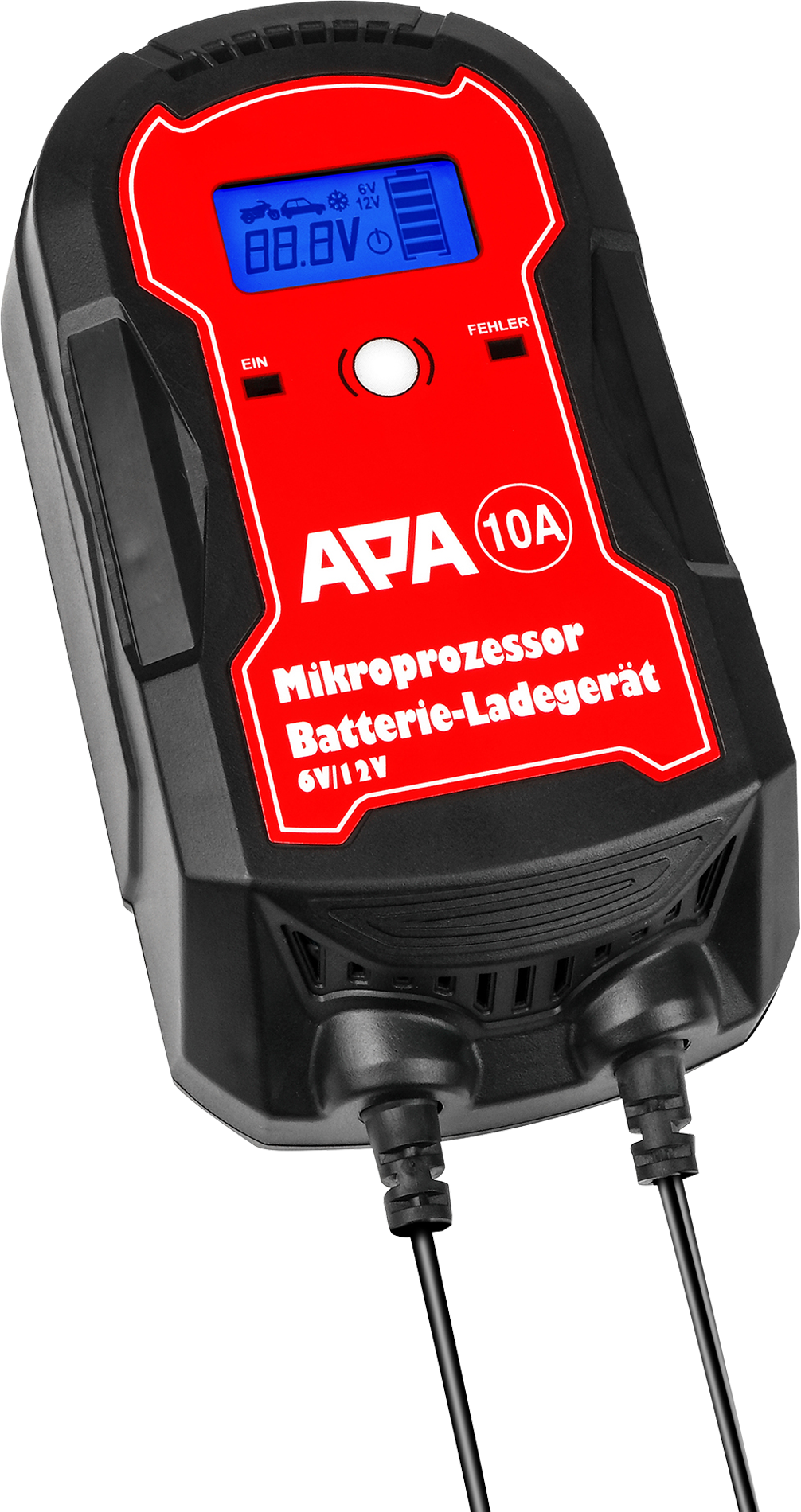Apa Mikroprozessor Batterie-Ladegerät, 9-stufig, Ladeerhaltungsfunktion, 6/12V, 8A