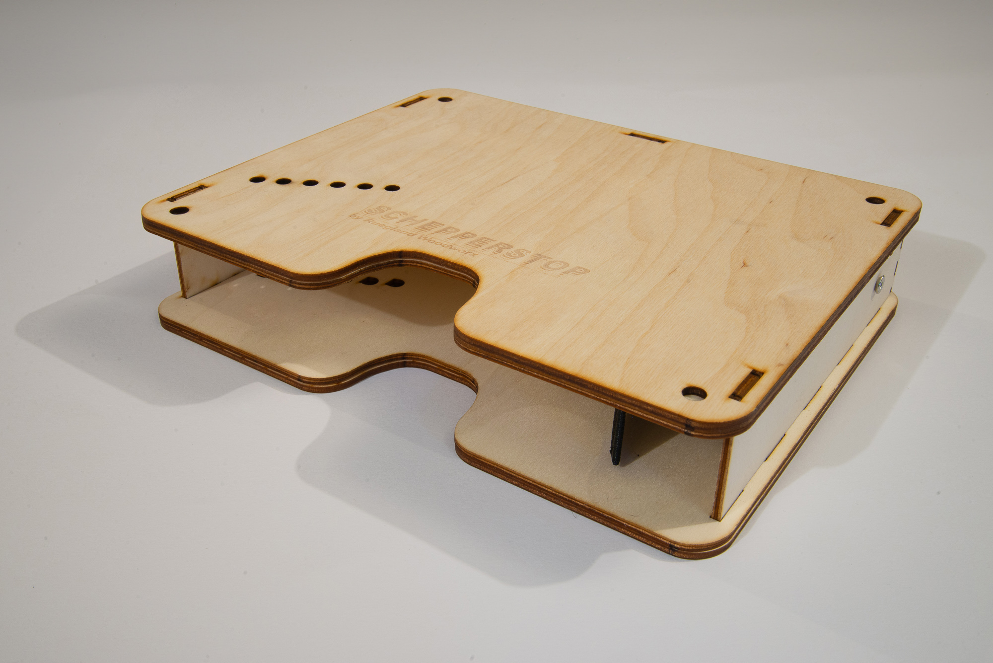 Schepperstop Birke DIY Tellerbox Kompakt Größe