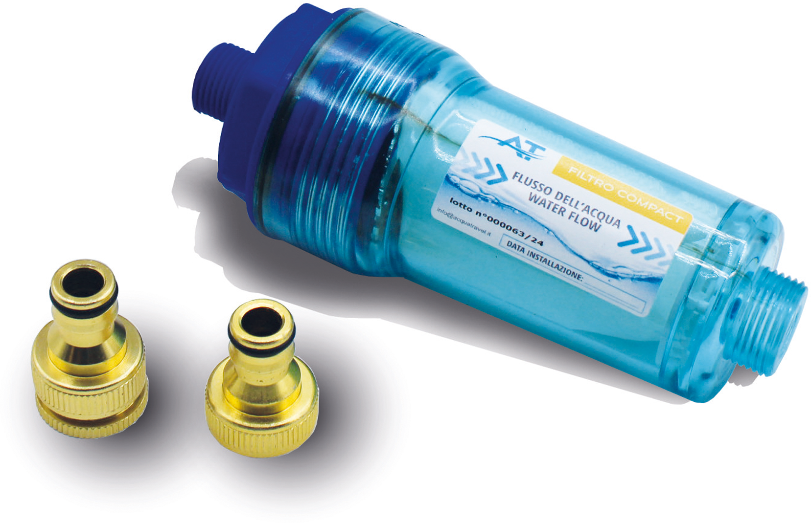 Acquatravel Compact Sedimentfilter Trinkwasserfilter für Camping und Wohnmobil - Trinkwasseraufbereitung