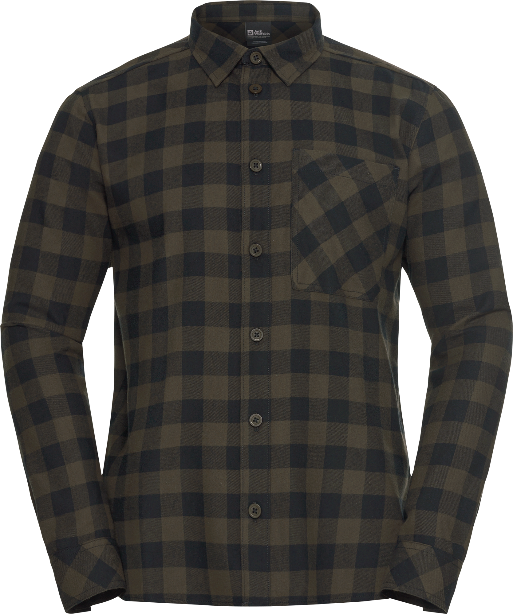 Jack Wolfskin Lite Flannel Herren Flanellhemd