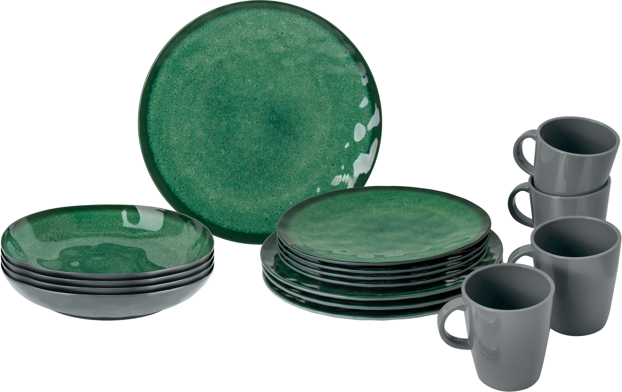 Brunner Lunch Box Geschirr-Set 16-tlg.