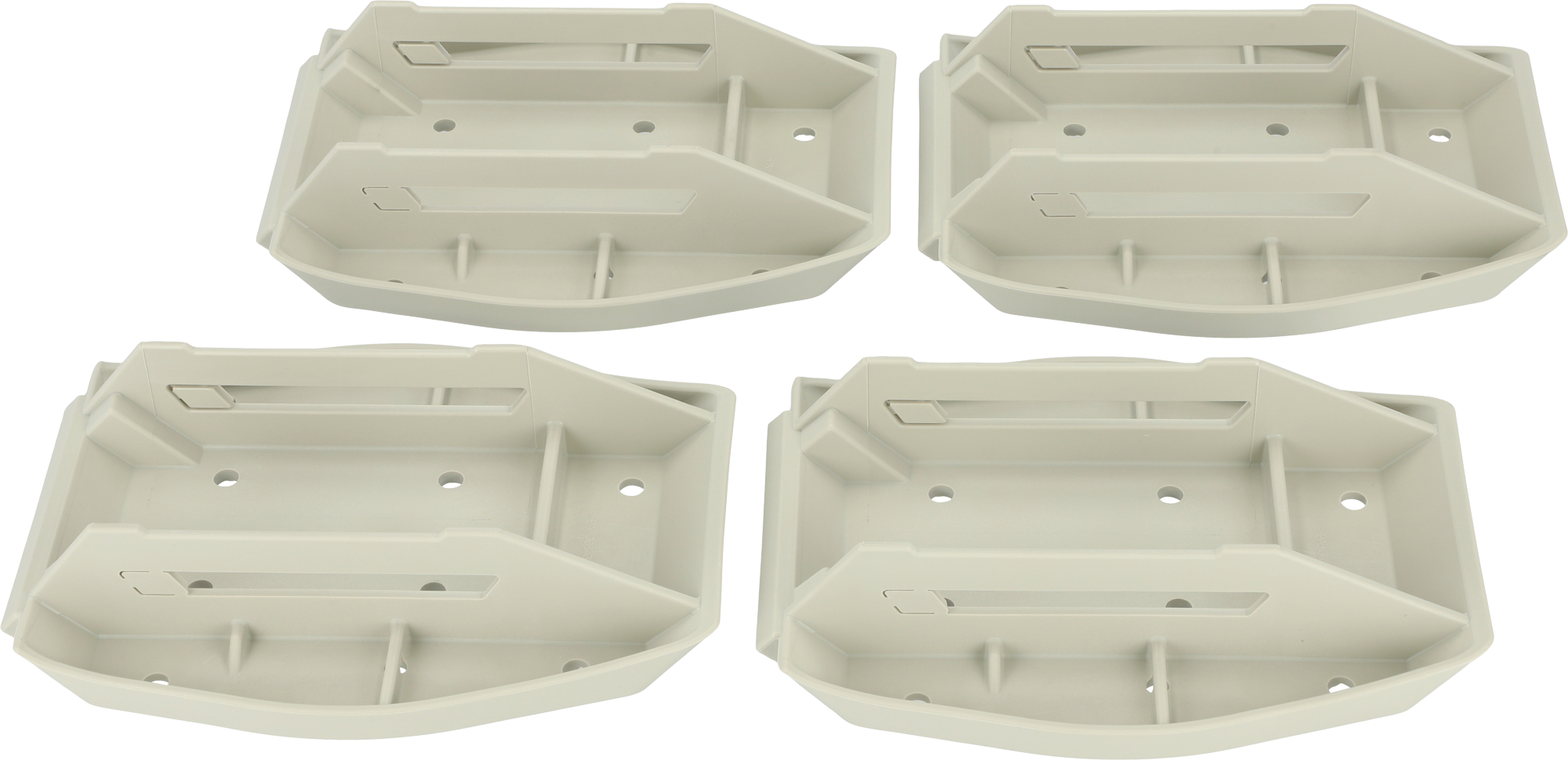 Berger Abstützfüße Big XXL 27,5 x 21 cm 4er
