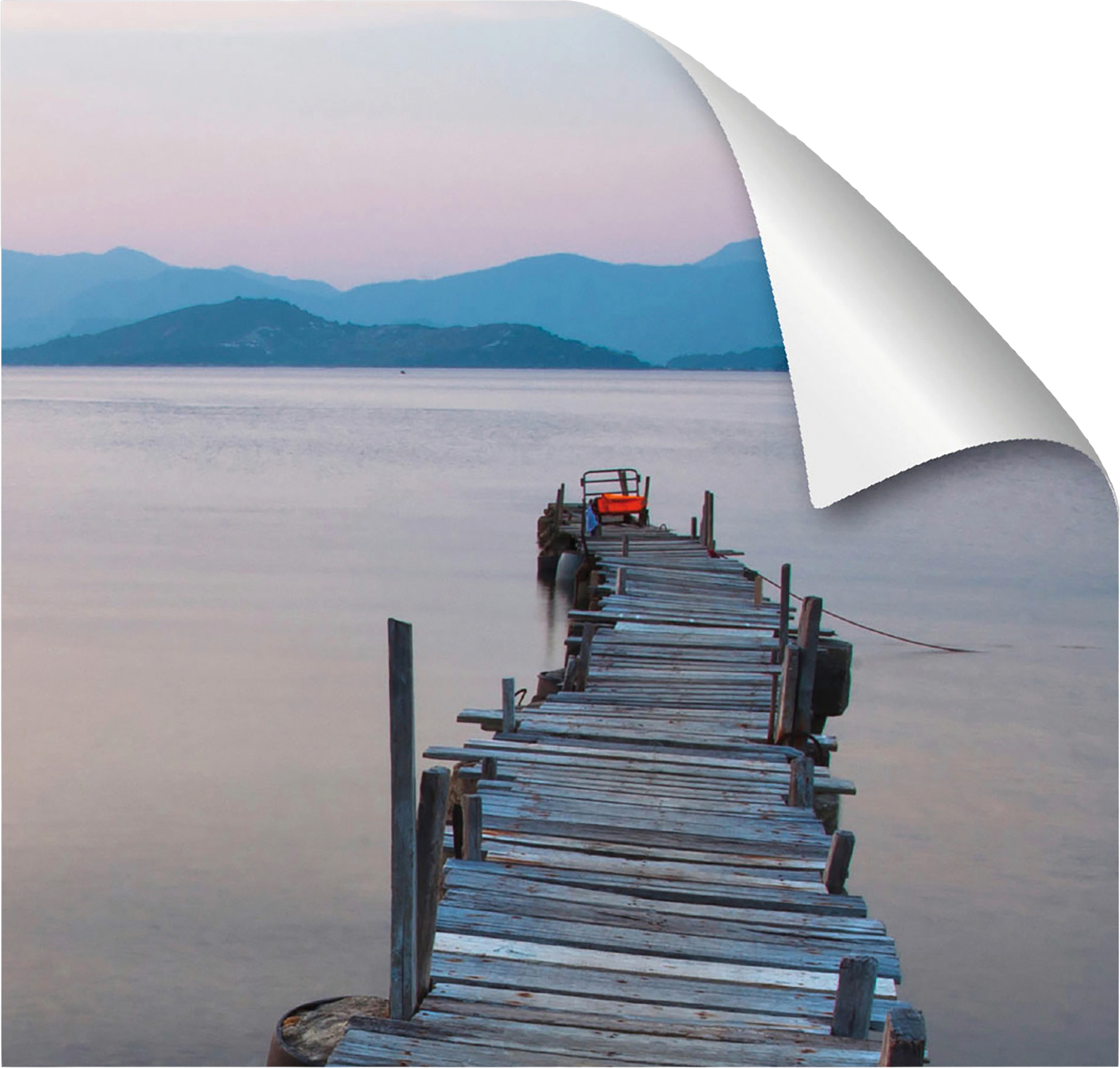 mySpotti Fresh Duschrückwandfolie 90 x 210 cm Motiv Irgendwo