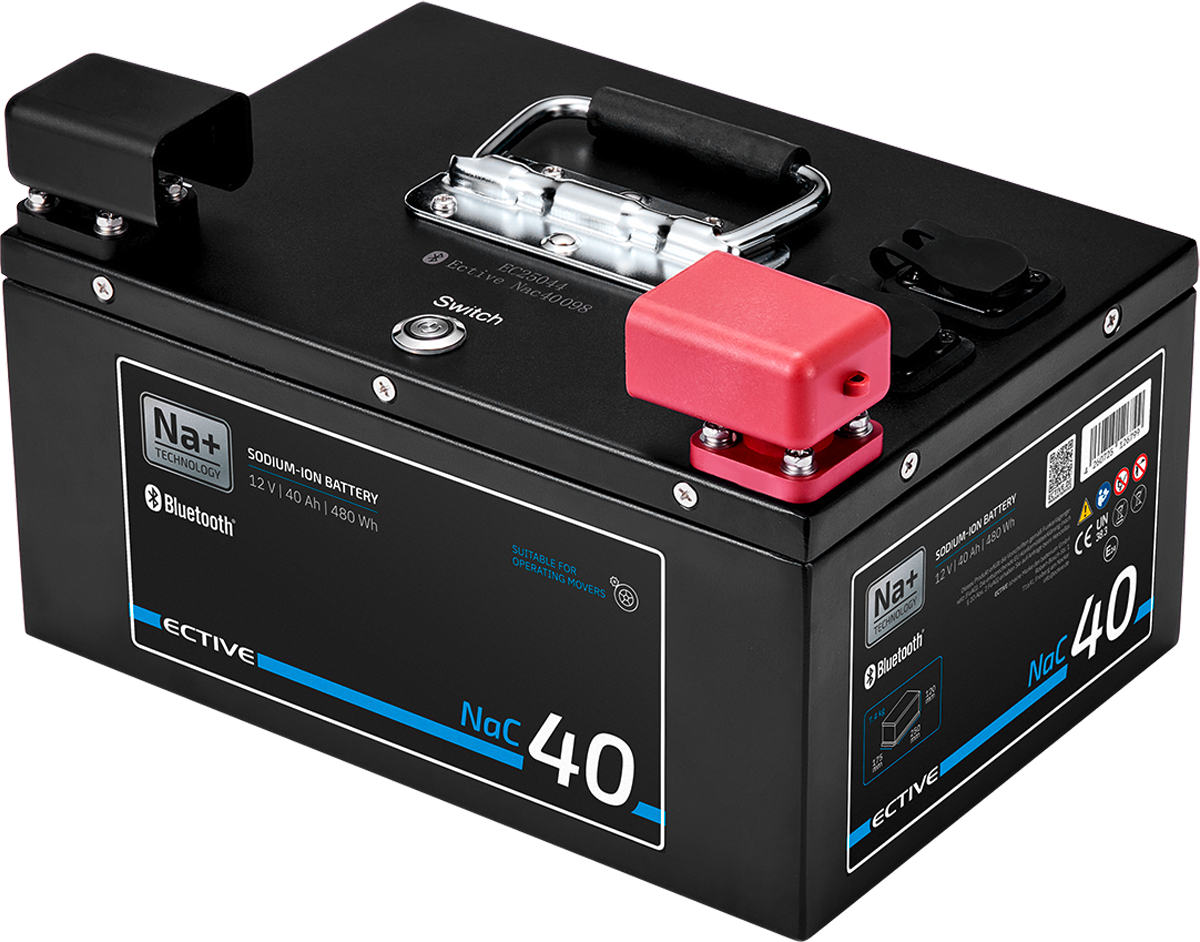 Ective NaC BT Natrium Moverbatterie Hochstrombatterie 12V /