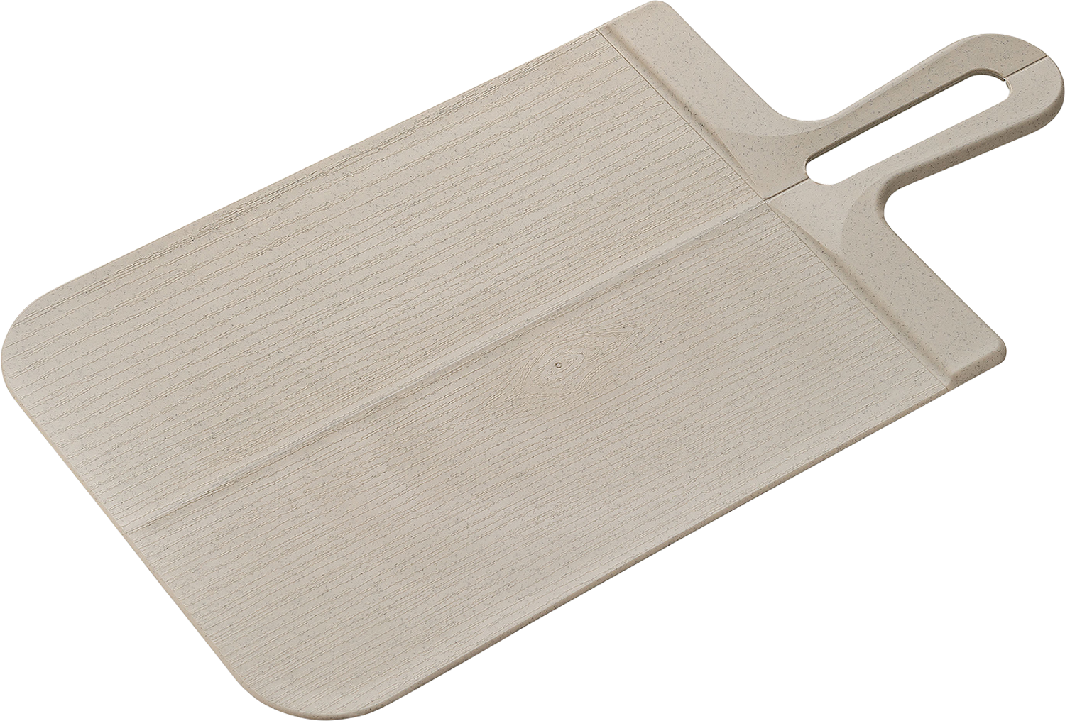 Koziol Snap L Schneidebrett mit Klappfunktion 46,4 x 24,2 cm nature