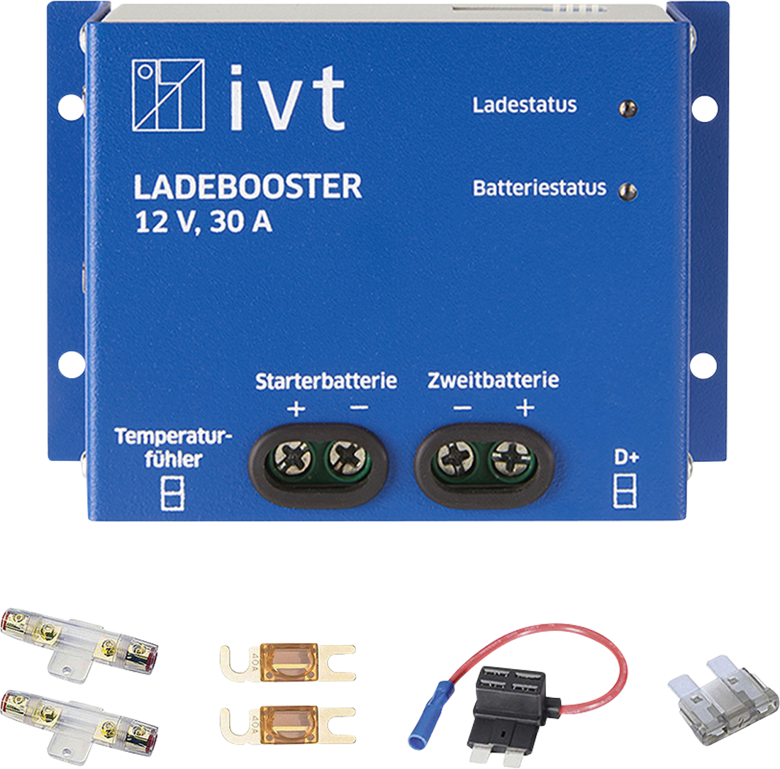 IVT Ladebooster / Ladespannungs-Booster 12 V / 30 A