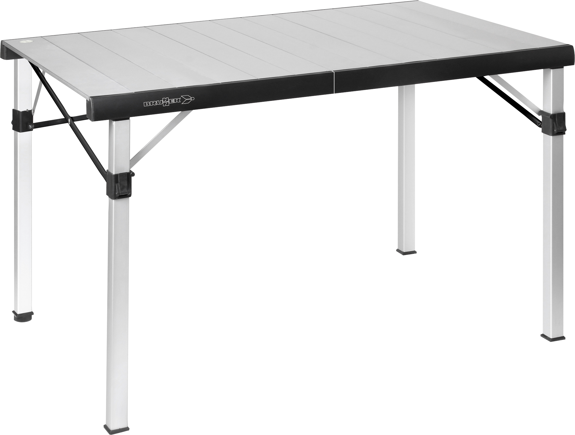 Brunner Titanium Quadra Compack 4 Rolltisch / Campingtisch 120,5 x 72 x 70