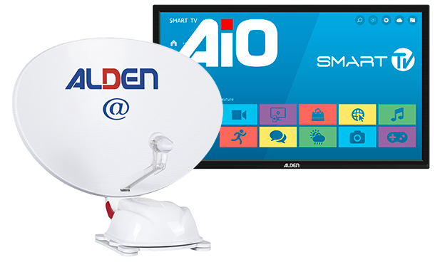 Alden AS2@ 80 SKEW / GPS Satellitenanlage