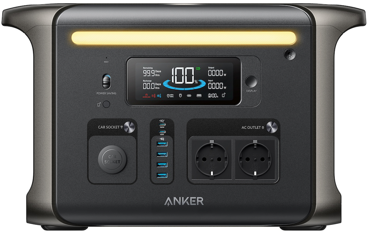 Anker SOLIX F1500 Portable Power Station tragbar 1536 Wh 1800