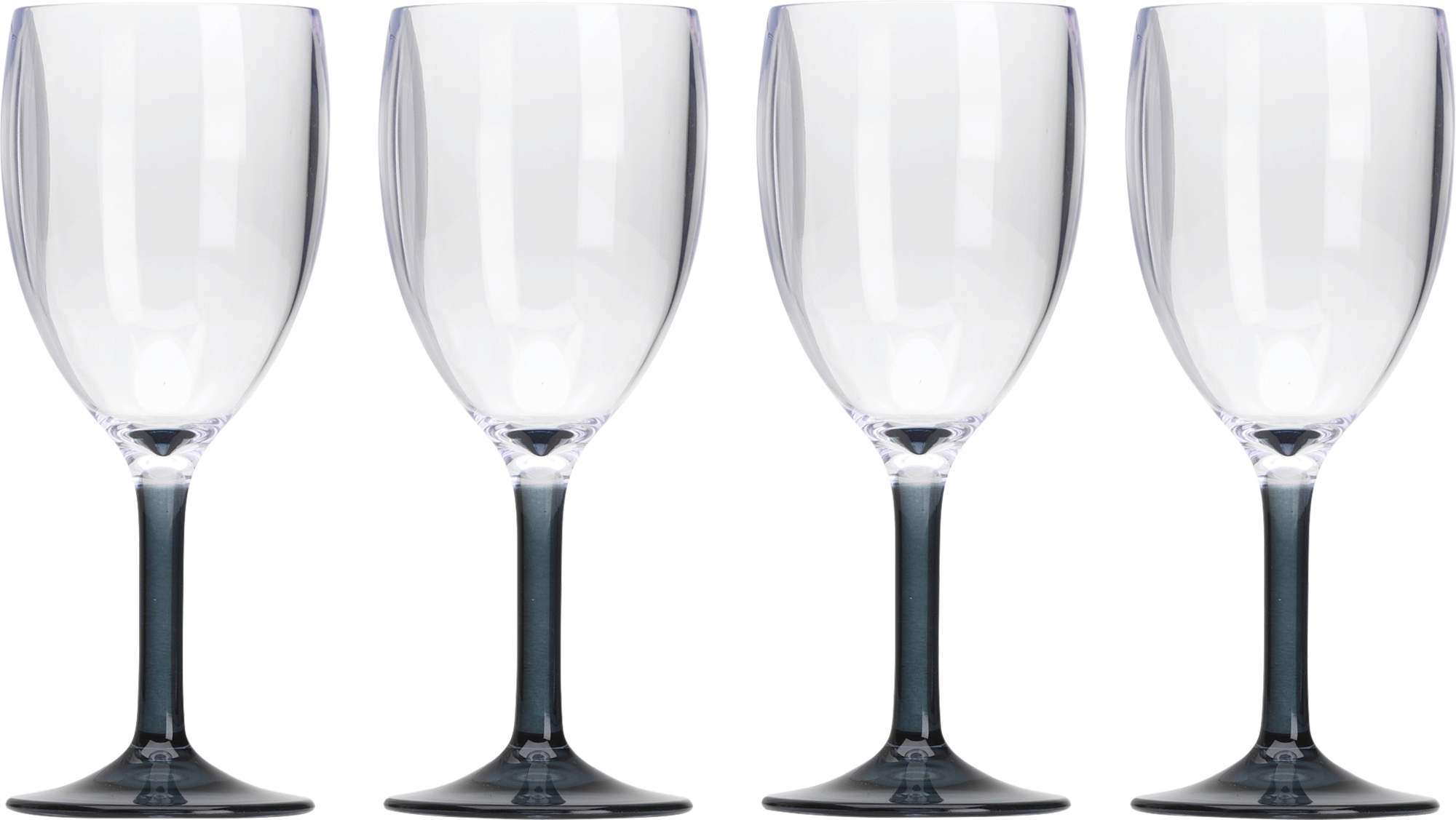 Flamefiled Weinkelche Set 4-teilig 290 ml