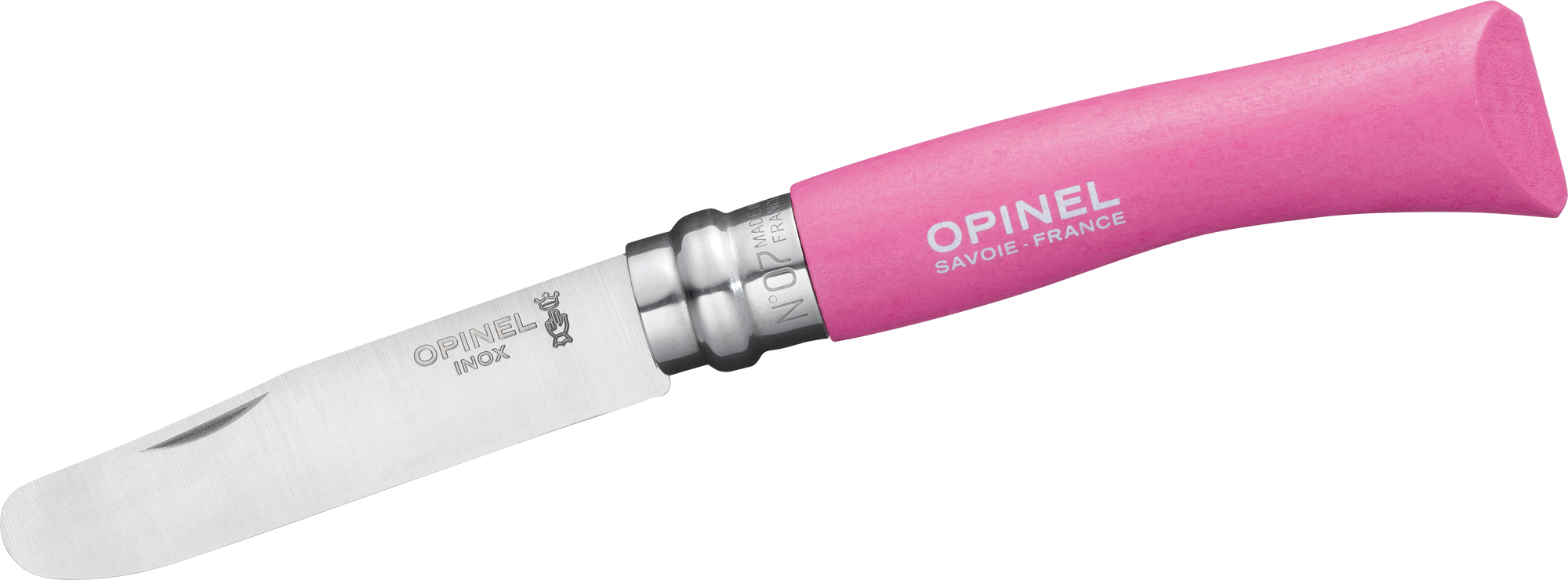Opinel N°07 Taschenmesser für Kinder Klingenlänge 8 cm