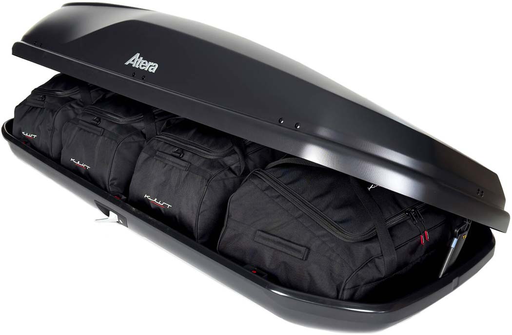 KJUST 4-teiliges Dachboxtaschen-Set für Atera Casar XL  - Organizer und Taschen