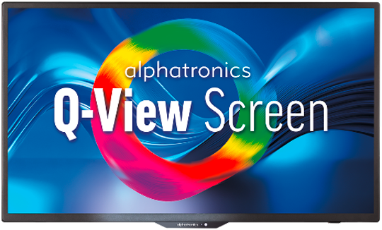 Alphatronics SL-DW QVIEW Smart-TV mit integriertem DVD-Player und QLED-Display