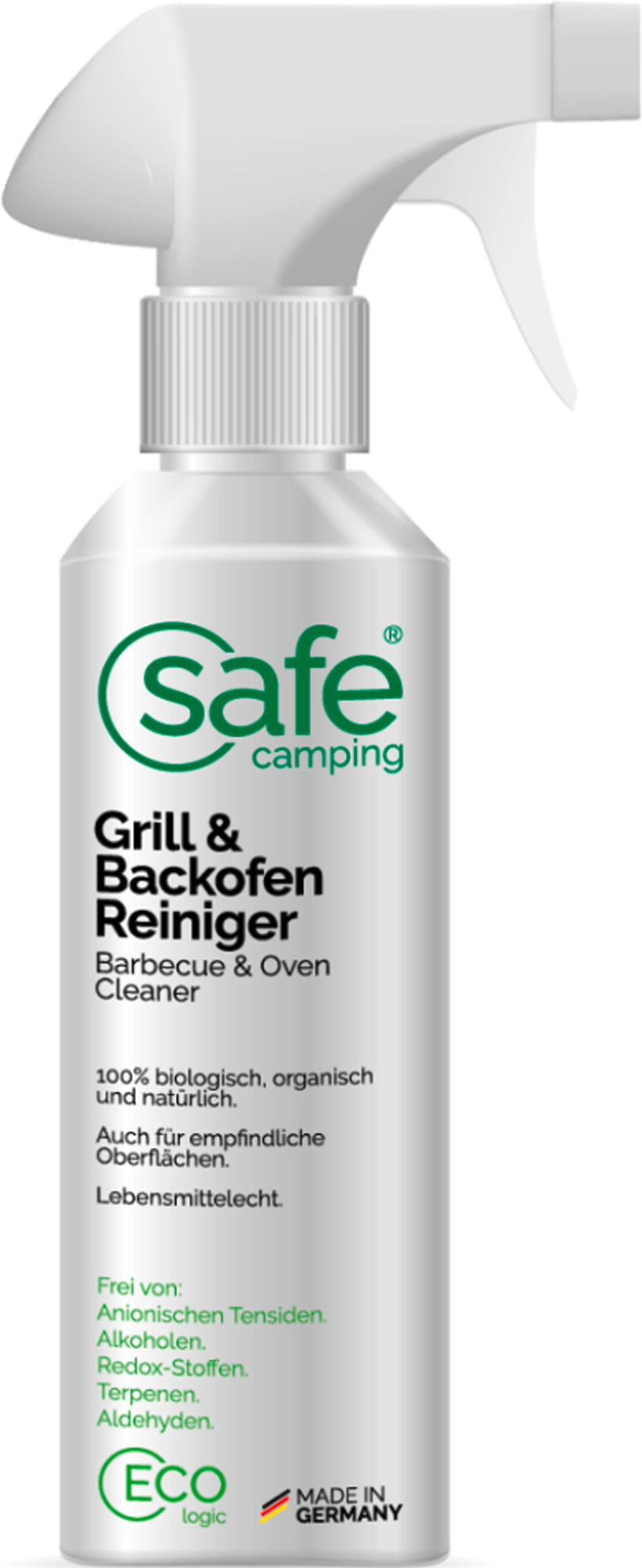 Safe Camping Grill- & Backofen-Reiniger Intensivreiniger frei von Alkoholen