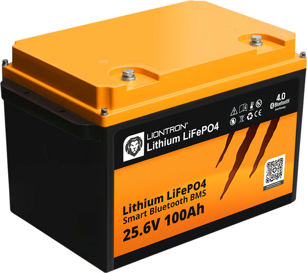 Liontron LiFePO4 Lithium Batterie 25,6 V 100 Ah all in One LX Smart
